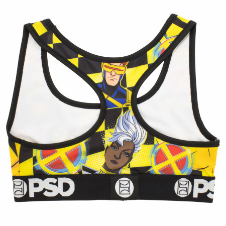 X-Men Animated Checkered PSD Sports Bra